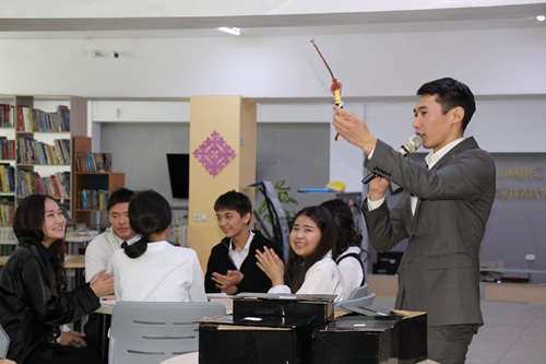 «Ақынның ізімен-Рухани саяхат» познавательный квиз